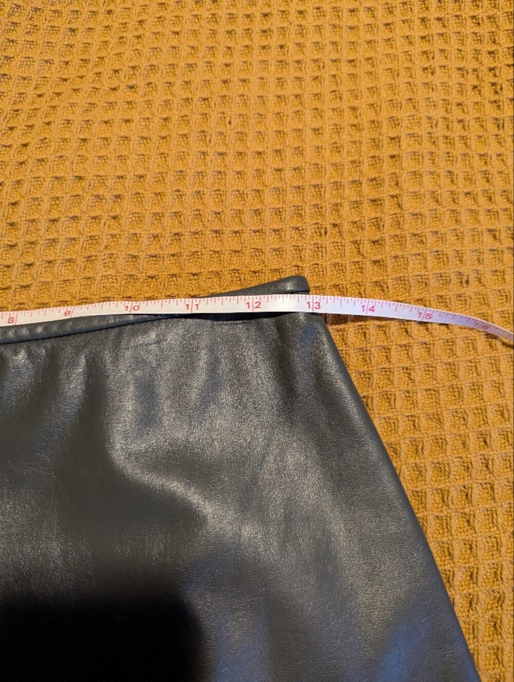 Banana Republic Leather Midi Skirt, 2 - Picture 5 of 8